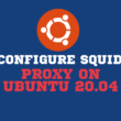 Configure Squid Proxy On Ubuntu 20.04