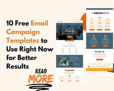 10 Free Email Campaign Templates