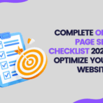 On-Page SEO Checklist
