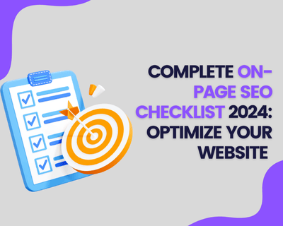 On-Page SEO Checklist