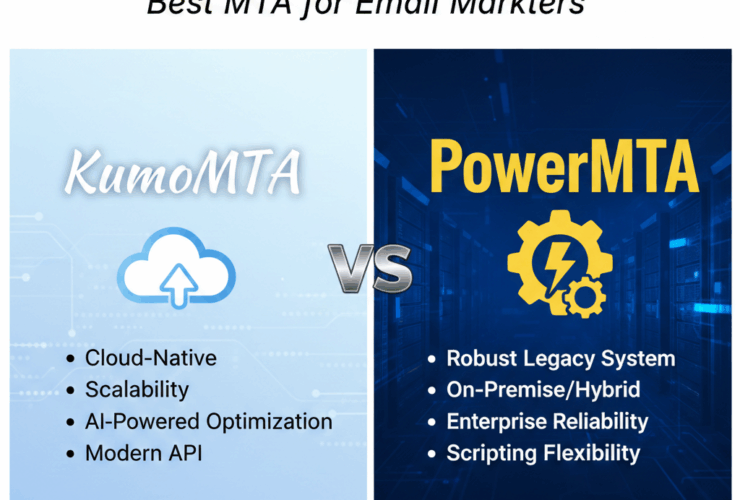 KumoMTA vs PowerMTA — Best MTA for Email Marketers