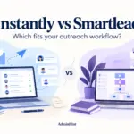 Instantly vs Smartlead comparison banner